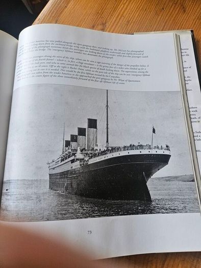 Titanic Album. Father Brown. Large Volume Hardback With Dustjacket In Good Condition.  See Photos For Same.