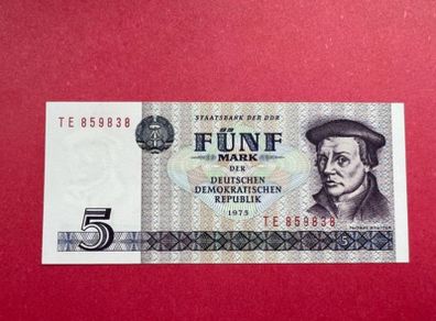 Germany  5  Marks  1975  Pick 27b ( Uncirculated )