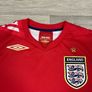 Vintage 2006 Umbro England Away Jersey Shirt Mens Large Image 4