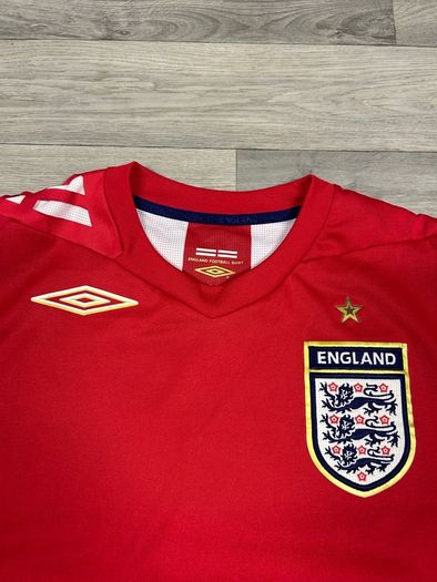 Vintage 2006 Umbro England Away Jersey Shirt Mens Large