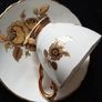 Rare Stunning Royal Tuscan Wedgwood Golden Rose Coffee Set Image 5