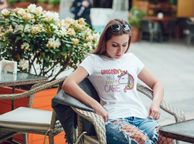 main image for ad Unicorn Hair Don't Care Funny Girls Ladies T-shirt Tee Top Great Gift Present
