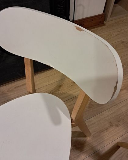 4 kitchen chairs in Cork near Ballinspittle.