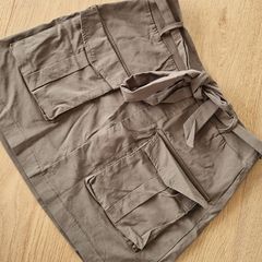 QUIZ Khaki Cargo Skirt Size 10