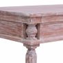 Desk 120x50x78 cm Solid Mahogany Wood Image 8