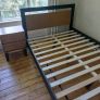 Beautiful Very Sturdy 4Ft 6 Double Bed Frame - Can Deliver Image 2