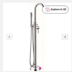 Mixer chrome Bath tap