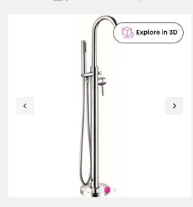 Mixer chrome Bath tap