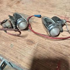 vintage car  sidelights