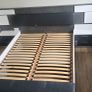 Bed frame matress and side console Image 5