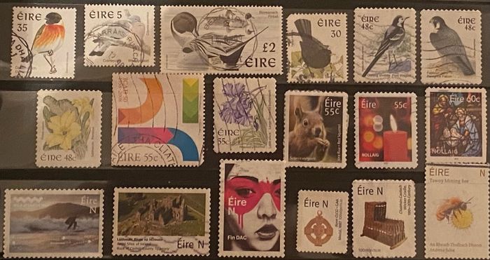 Ireland stamp lot