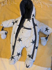 Newborn baby snowsuit