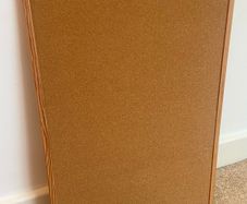 Cork notice board 40x60cm