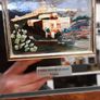 Mirror on stand with picture Image 3
