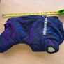 Warm Pet Jacket. Holographic, Faux Fur Lined (XS-S) Water-resistant Image 5