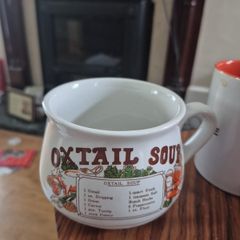 vintage soup mugs