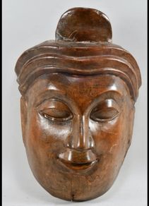 Large handcarved Buddha