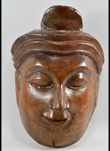 Large handcarved Buddha