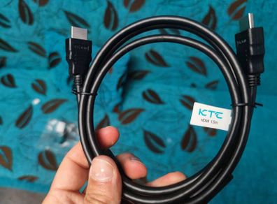 Brand new HDMI 1.5m KTC cable with ethernet