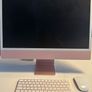 Apple iMac 24 inch M3 8GB 256GB 4.5K Pink Excellent Condition Image 2