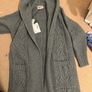 Merino wool coatigan / cardigan Image 9