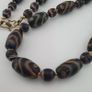 Antique Venetian Style Fancy Desgin Trade Glass Beads Necklace Image 8