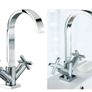 Mayfair Ice Fall Bathroom tap, Mono block + waste Kit Image 3