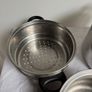 Pasta soup and veg cooking pots large and small inox Image 4