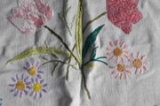 CHAIR COVER - Vintage Embroidered