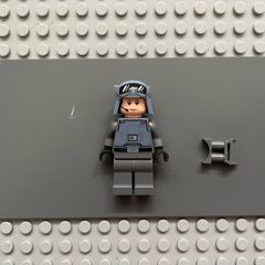 lego Star Wars sw1101 General Maximillian Veers minifigure- Chest Armor, Sand Blue Helmet with Goggles Pattern, Plain Legs