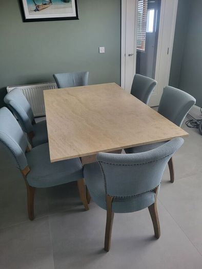 dining table and 6 chairs
