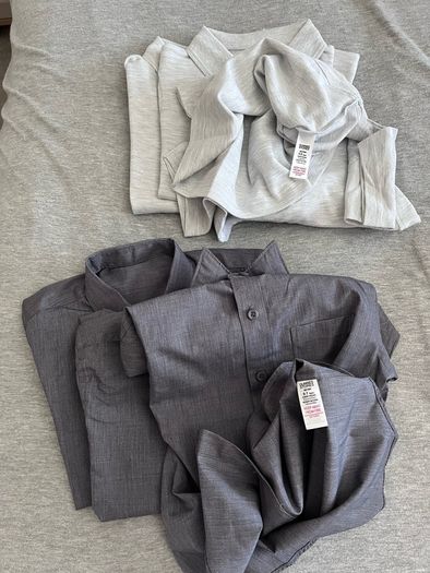 School uniform shirt/ cardigan/ pinafore
