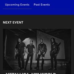 metalica x2 June 21st Aviva
