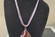 Statement Teardrop Pendant Necklace