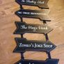 Harry Potter Diagon Alley Signpost Door Hanger Image 2