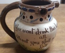 Vintage Cup Impossible to Drink from:)