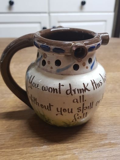 Vintage Cup Impossible to Drink from:)