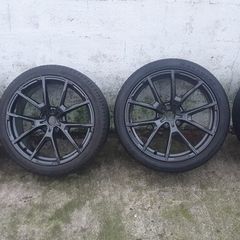 BMW 530 alloys wheels and tyres 255 275 bmw vw audi merc skoda  5x112