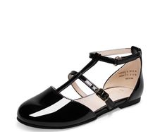 Brand New Girls' Flower Girl Party Wedding Dress Shoes - Black