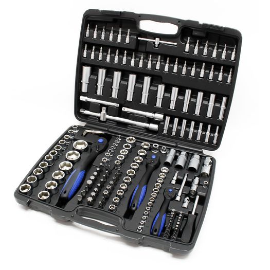 Tool Set 171pcs Socket Set Mixed Drive 1/4 3/8 1/2 - Free Delivery Nationwide