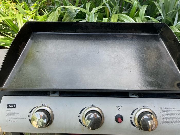 Gas BBQ 3 burners Plancha Griddle