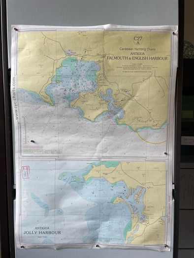 Nautical Chart: Antigua