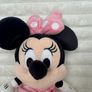 Disney Minnie Mouse Sitting Pink Dot Dress approx. 20cm Used Please see pictures Image 2