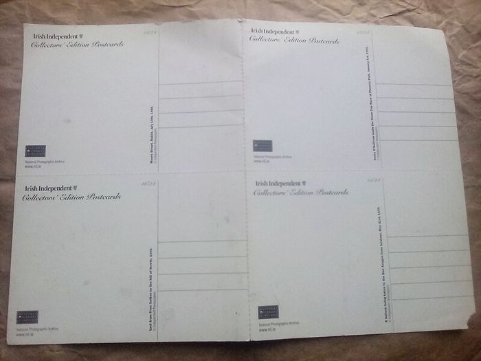 Irish Independent Collectors Edition Postcards