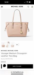 Genuine Michael Kors Pink Handbag