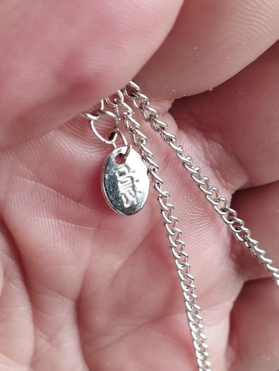 Necklace with a pendant in the form of a banana