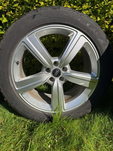 Set Of 4 R20 Audi Alloy Wheels With Tyres  2023  Good Condition