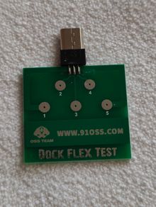 Micro Usb & Type - C Dock Test