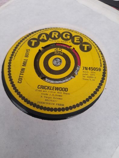 Large vinyl 7" lot irish irish scene