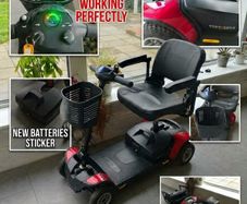 Pride Go-Go Elite Traveller 4-Wheel Mobility Scooter 2022 New Batteries